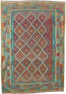 afghan kilim wool rug