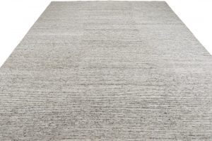 contemporary wool and bamboo silk rug