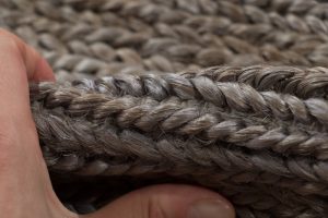 contemporary jute rug
