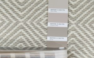 contemporary mohair blend rug