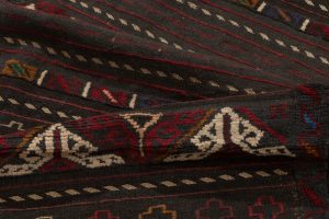 vintage soumak wool rug