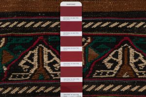 vintage soumak wool rug
