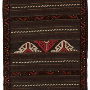 vintage soumak wool rug