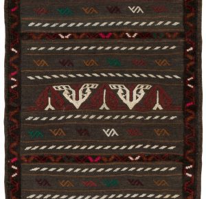 vintage afghan soumak rug