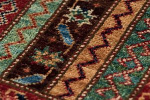 shawl tribal wool rug