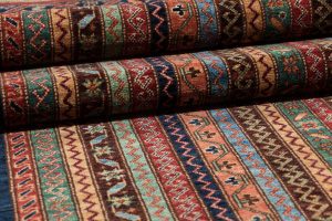 shawl tribal wool rug