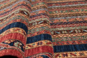 shawl tribal wool rug