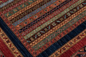 shawl tribal wool rug