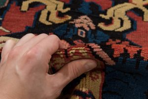 antique kuba runner rug