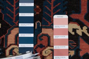 antique kuba runner rug