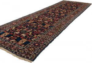 antique kuba runner rug