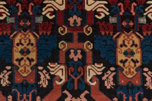 antique kuba runner rug