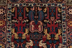 antique kuba runner rug