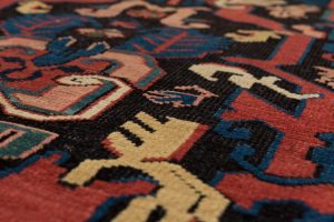 antique kuba runner rug