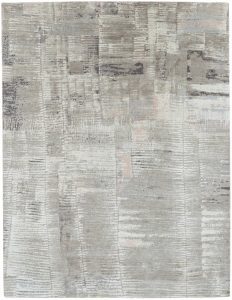 Wool Silk Modern Rug