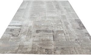 Wool Silk Modern Rug