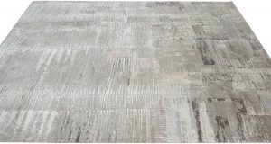 Wool Silk Modern Rug