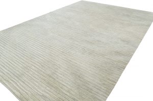 Designer Transitional Wool Textured Rug