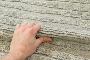 Designer Transitional Wool Textured Rug