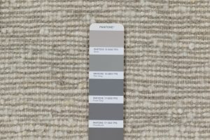 Textured handwoven rug