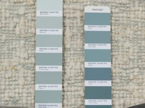 Textured handwoven rug