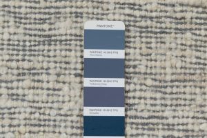 Textured handwoven rug