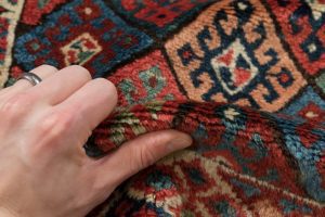 Antique Kurdish Bagface Rug
