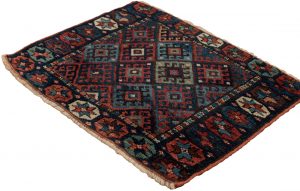 Antique Kurdish Bagface Rug