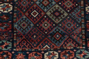 Antique Kurdish Bagface Rug