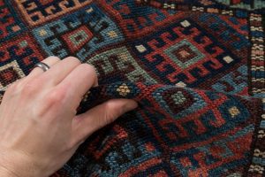 Antique Kurdish Bagface Rug