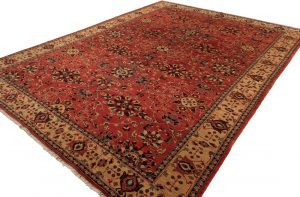 Afghan Sultanabad Handwoven Rug