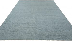 Teal Transitional Handwoven Rug