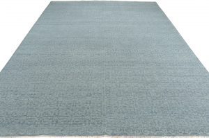 Teal Transitional Handwoven Rug