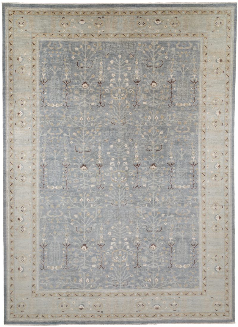 Agra Transitional Handwoven Rug