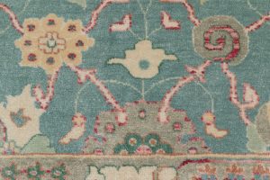 Hand knotted heirloom rug