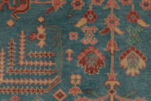 Hand knotted heirloom rug