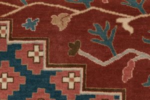 Hand knotted heirloom rug