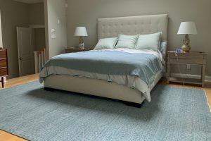 Teal Transitional Handwoven Rug