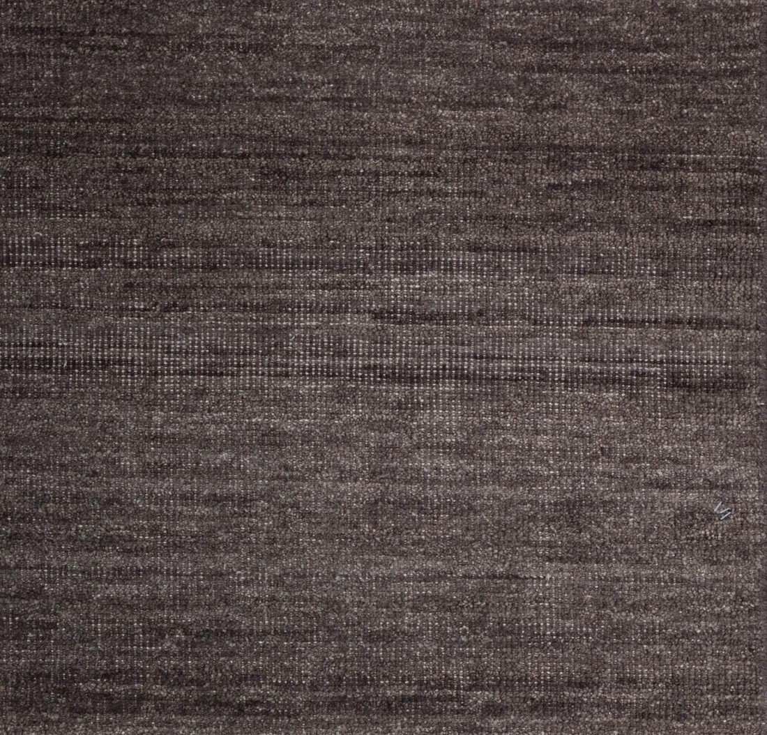 Modern Charcoal Wool Rug