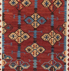 52110_BTR033A-Mogoli_Kilim_Natural_Dyed_Wool_Handwoven_Rug-6'4''x9'2''-Afghanistan-1-Center