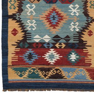 52113_BTR033A-Mogoli_Kilim_Natural_Dyed_Wool_Handwoven_Rug-4'2''x8'4''-Afghanistan-1-Border
