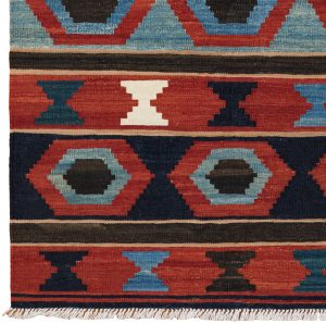 52126_BTR033A-Mogoli_Kilim_Natural_Dyed_Wool_Handwoven_Rug-3'5''x5'5''-Afghanistan-1-Border