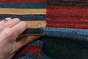 52129_BTR033A-Mogoli_Kilim_Natural_Dyed_Wool_Handwoven_Rug-2'0''x2'11''-Afghanistan-4