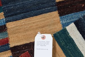 52129_BTR033A-Mogoli_Kilim_Natural_Dyed_Wool_Handwoven_Rug-2'0''x2'11''-Afghanistan-5