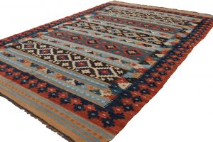 52130_BTR033A-Mogoli_Kilim_Natural_Dyed_Wool_Handwoven_Rug-6'7''x10'1''-Afghanistan-2