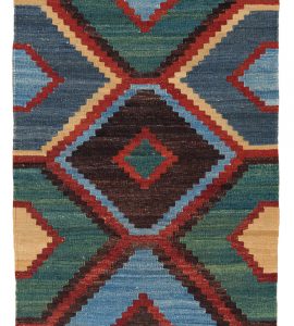 52132_BTR033A-Mogoli_Kilim_Natural_Dyed_Wool_Handwoven_Rug-2'9''x8'10''-Afghanistan-1-Center