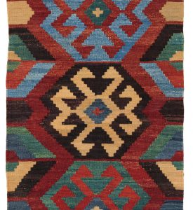 52135_BTR033A-Mogoli_Kilim_Natural_Dyed_Wool_Handwoven_Rug-2'9''x8'5''-Afghanistan-1-Center