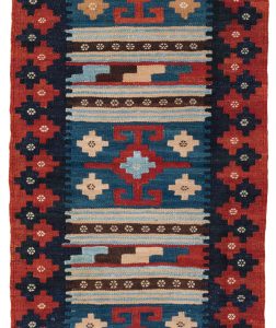 52136_BTR033A-Mogoli_Kilim_Natural_Dyed_Wool_Handwoven_Rug-2'2''x6'8''-Afghanistan-1-Center