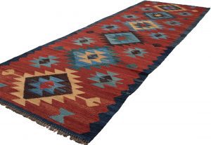 52142_BTR033A-Mogoli_Kilim_Natural_Dyed_Wool_Handwoven_Rug-3'5''x10'0''-Afghanistan-2