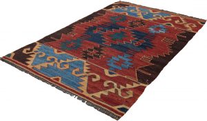 52145_BTR033A-Mogoli_Kilim_Natural_Dyed_Wool_Handwoven_Rug-3'5''x5'1''-Afghanistan-2